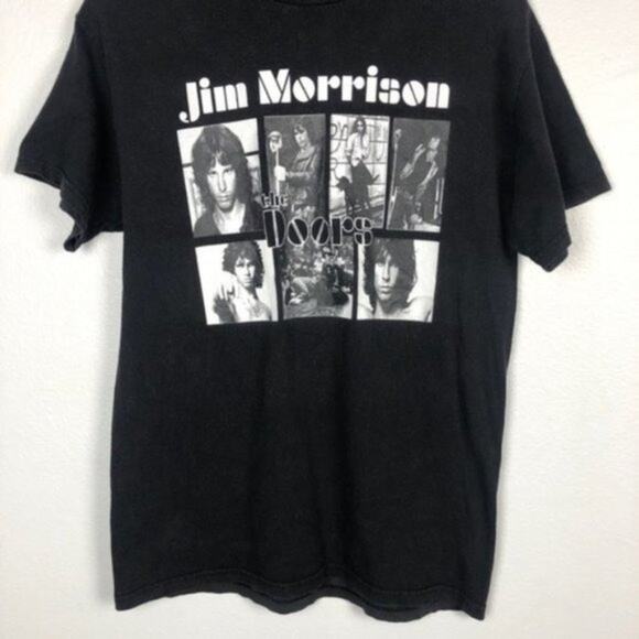 Vintage The Doors graphic band tee medium retro streetwear grunge - Picture 6 of 13